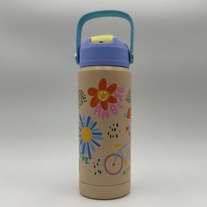 Happy Life- Kids Thermos 530ml – Shades of Blue