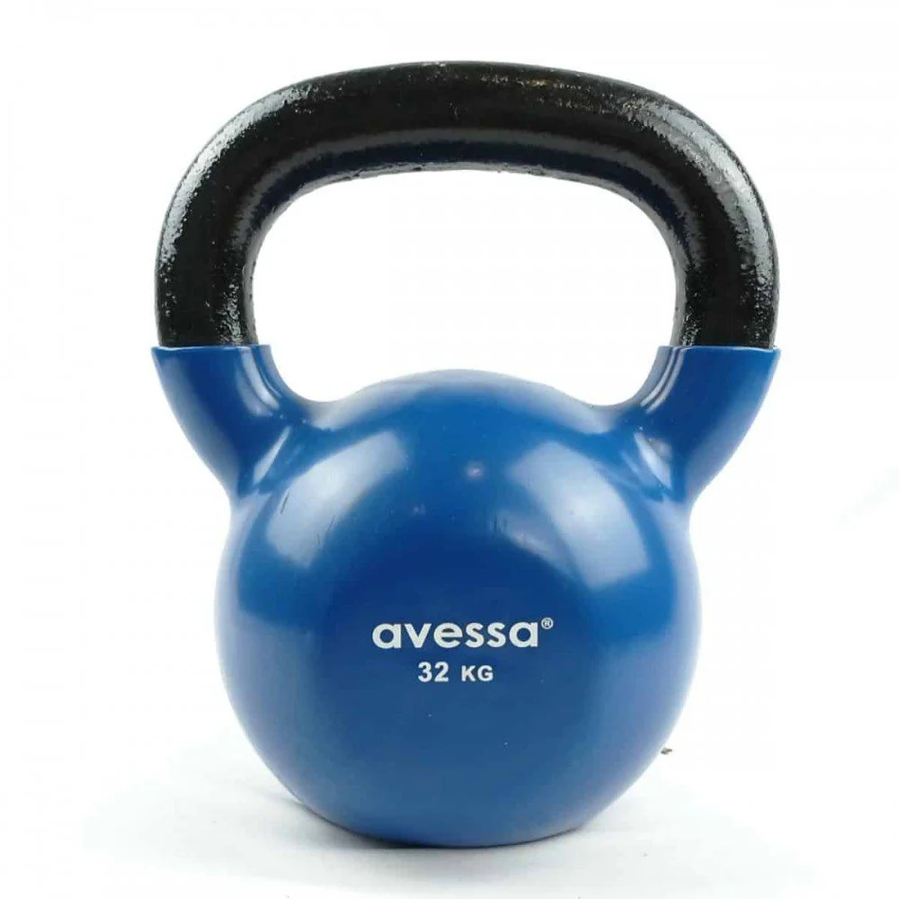 Kettlebell 32 kg μπλέ Avessa - Image 2